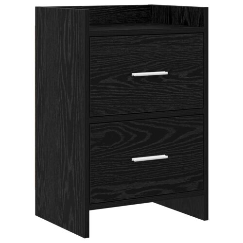 Noćni ormarići Crni hrast 40 x 30 x 60 cm Konstruirano drvo - Crni hrast 1 Cijena