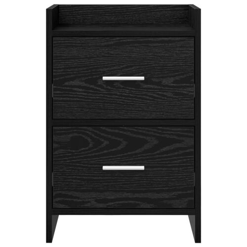 Noćni ormarići Crni hrast 40 x 30 x 60 cm Konstruirano drvo - Crni hrast 1 Cijena