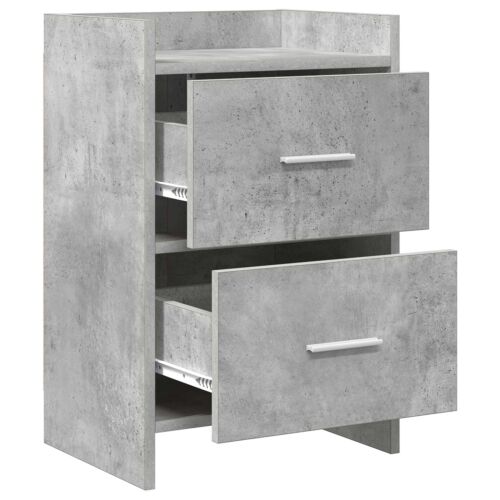 Noćni ormarići 2 kom. Betonska siva 40 x 30 x 60 cm - Betonska siva 2 Cijena