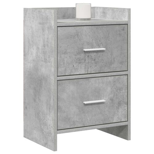 Noćni ormarići 2 kom. Betonska siva 40 x 30 x 60 cm - Betonska siva 2 Cijena