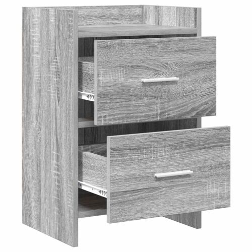 Noćni ormarići Siva Sonoma 40 x 30 x 60 cm Konstruirano drvo - Siva Sonoma 1 Cijena