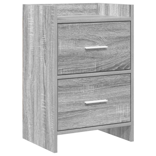 Noćni ormarići Siva Sonoma 40 x 30 x 60 cm Konstruirano drvo - Siva Sonoma 1 Cijena