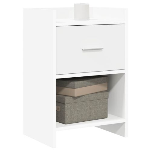 Noćni ormarići Bijela 40 x 30 x 60 cm Konstruirano drvo - Bijela 1 Cijena