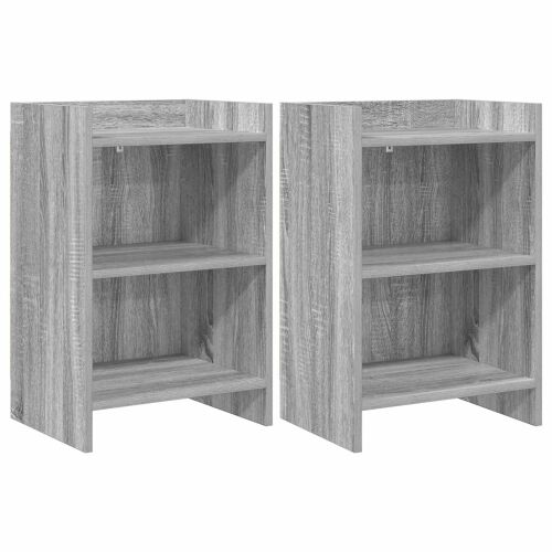 Noćni ormarići 2 kom. Siva Sonoma 40 x 30 x 60 cm - Siva Sonoma 2 Cijena