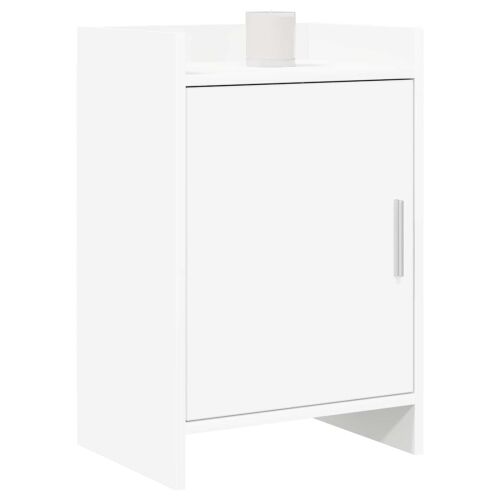 Noćni ormarići Bijela 40 x 30 x 60 cm Konstruirano drvo - Bijela 1 Cijena