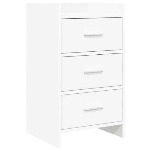 Noćni ormarići Bijela 40 x 36 x 70 cm Konstruirano drvo - Bijela Cijena