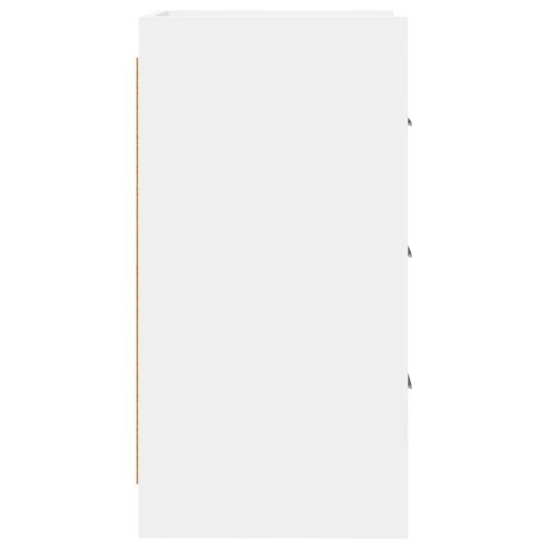 Noćni ormarići Bijela 40 x 36 x 70 cm Konstruirano drvo - Bijela Cijena