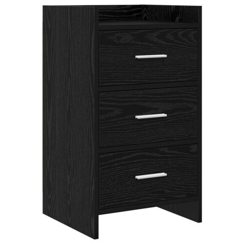Noćni ormarići Crni hrast 40 x 36 x 70 cm Konstruirano drvo - Crni hrast Cijena