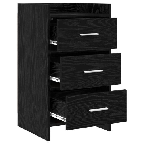 Noćni ormarići Crni hrast 40 x 36 x 70 cm Konstruirano drvo - Crni hrast Cijena