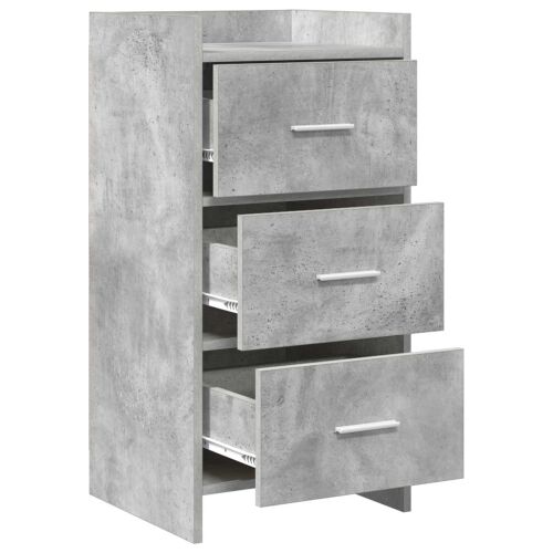 Kreveta Betonska siva 40 x 36 x 80 cm Konstruirano drvo - Betonska siva Cijena