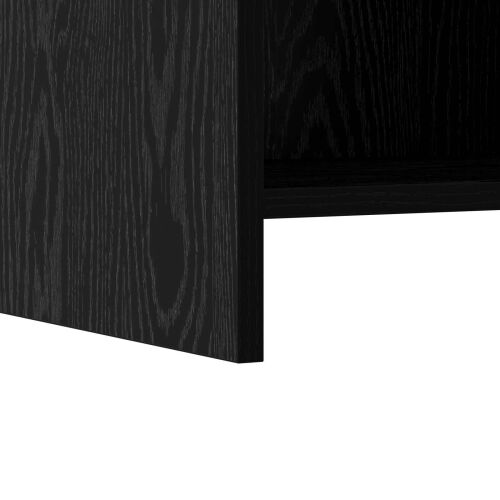 Kreveta Crni hrast 40 x 36 x 80 cm Konstruirano drvo - Crni hrast Cijena