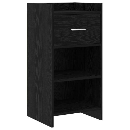 Kreveta Crni hrast 40 x 36 x 80 cm Konstruirano drvo - Crni hrast Cijena
