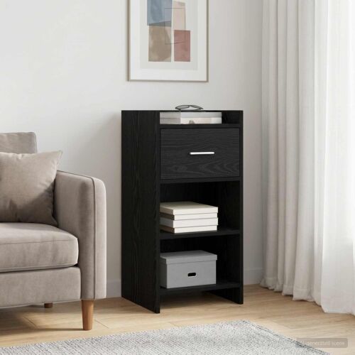 Kreveta Crni hrast 40 x 36 x 80 cm Konstruirano drvo - Crni hrast Cijena