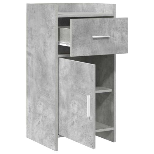 Kreveta Betonska siva 40 x 36 x 80 cm Konstruirano drvo - Betonska siva Cijena