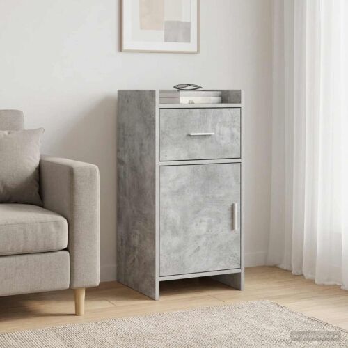 Kreveta Betonska siva 40 x 36 x 80 cm Konstruirano drvo - Betonska siva Cijena
