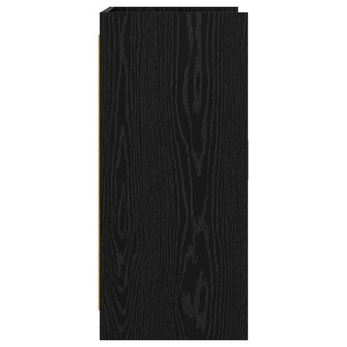 Kreveta Crni hrast 72 x 36 x 80 cm Konstruirano drvo - Crni hrast Cijena
