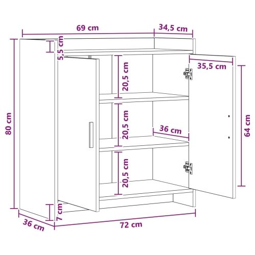 Kreveta Staro drvo 72 x 36 x 80 cm Konstruirano drvo - Staro drvo Cijena