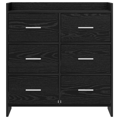 Kreveta Crni hrast 75 x 33 x 80 cm Konstruirano drvo - Crni hrast Cijena