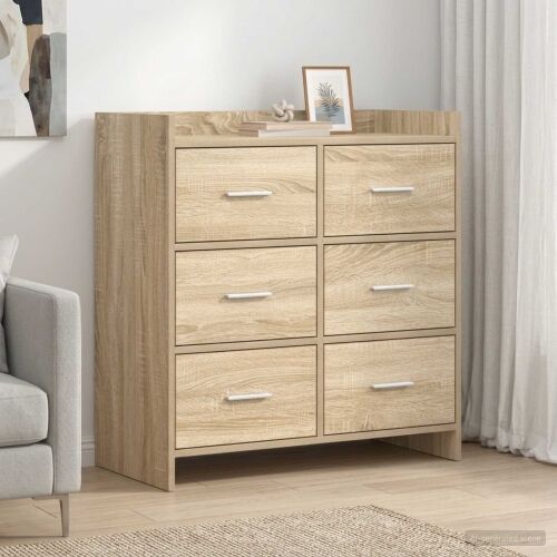 Kreveta Hrast sonoma 75 x 33 x 80 cm Konstruirano drvo - Hrast sonoma Cijena