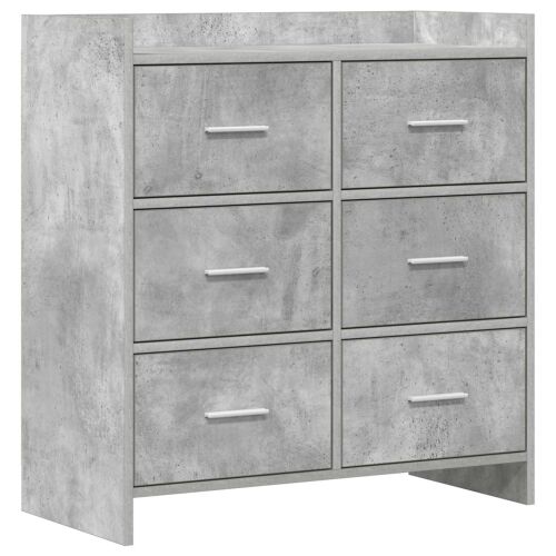 Kreveta Betonska siva 75 x 33 x 80 cm Konstruirano drvo - Betonska siva Cijena