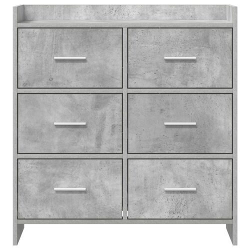 Kreveta Betonska siva 75 x 33 x 80 cm Konstruirano drvo - Betonska siva Cijena