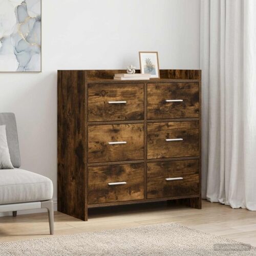 Kreveta Dimljeni hrast 75 x 33 x 80 cm Konstruirano drvo - Dimljeni hrast Cijena