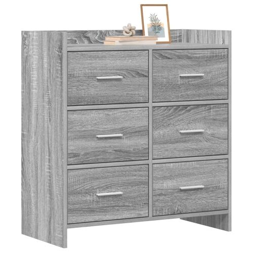 Kreveta Siva Sonoma 75 x 33 x 80 cm Konstruirano drvo - Siva Sonoma Cijena