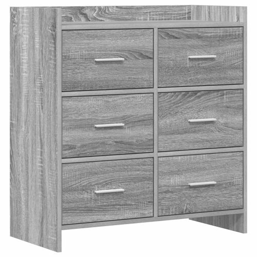 Kreveta Siva Sonoma 75 x 33 x 80 cm Konstruirano drvo - Siva Sonoma Cijena