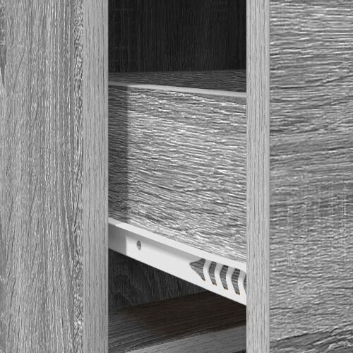 Kreveta Siva Sonoma 75 x 33 x 80 cm Konstruirano drvo - Siva Sonoma Cijena