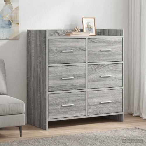 Kreveta Siva Sonoma 75 x 33 x 80 cm Konstruirano drvo - Siva Sonoma Cijena