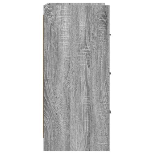 Kreveta Siva Sonoma 75 x 33 x 80 cm Konstruirano drvo - Siva Sonoma Cijena