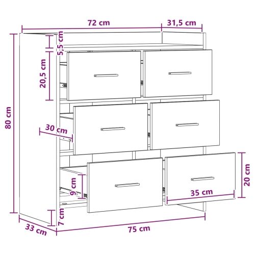Kreveta Staro drvo 75 x 33 x 80 cm Konstruirano drvo - Staro drvo Cijena