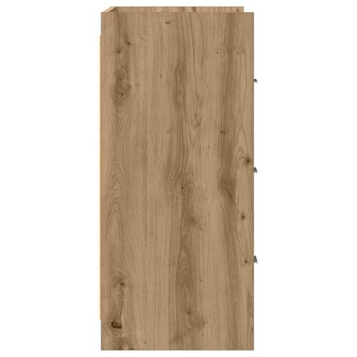 Kreveta Hrast artisan 75 x 33 x 80 cm Konstruirano drvo - Hrast artisan Cijena