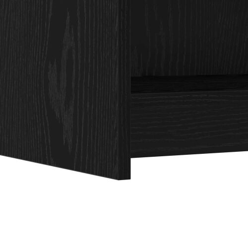 Kreveta Crni hrast 75 x 36 x 80 cm Konstruirano drvo - Crni hrast Cijena