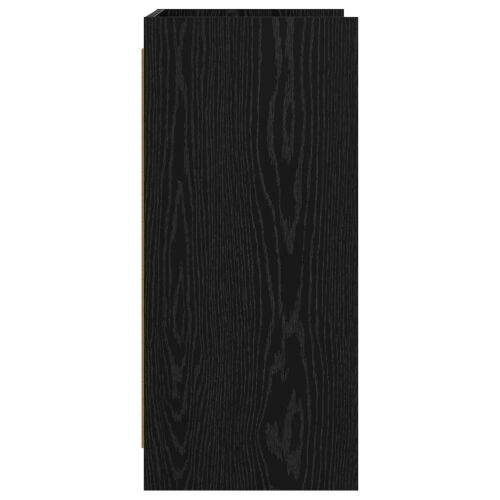 Kreveta Crni hrast 75 x 36 x 80 cm Konstruirano drvo - Crni hrast Cijena