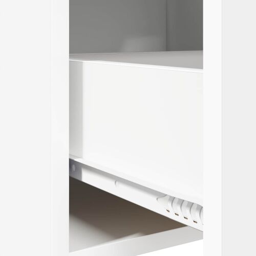 Kreveta Bijela 75 x 36 x 80 cm Konstruirano drvo - Bijela Cijena