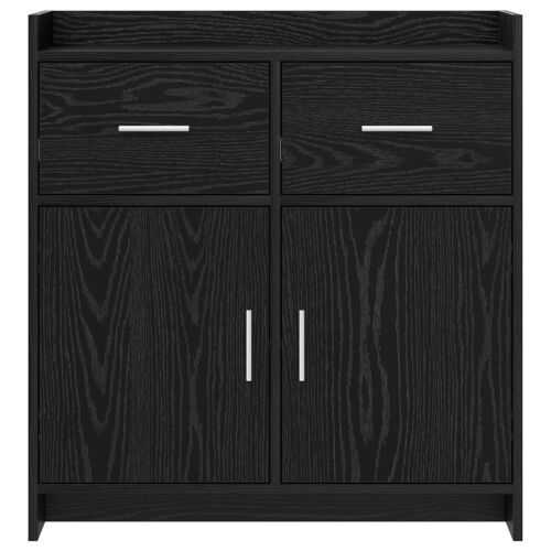 Kreveta Crni hrast 75 x 36 x 80 cm Konstruirano drvo - Crni hrast Cijena