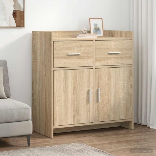Kreveta Hrast sonoma 75 x 36 x 80 cm Konstruirano drvo - Hrast sonoma Cijena