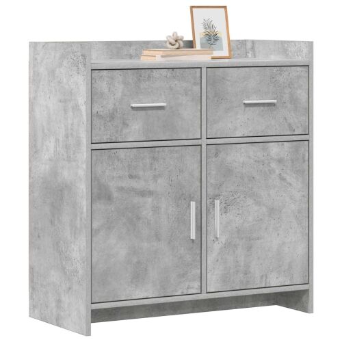 Kreveta Betonska siva 75 x 36 x 80 cm Konstruirano drvo - Betonska siva Cijena