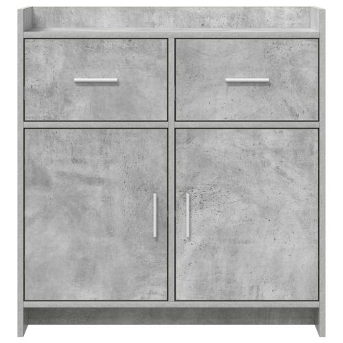 Kreveta Betonska siva 75 x 36 x 80 cm Konstruirano drvo - Betonska siva Cijena