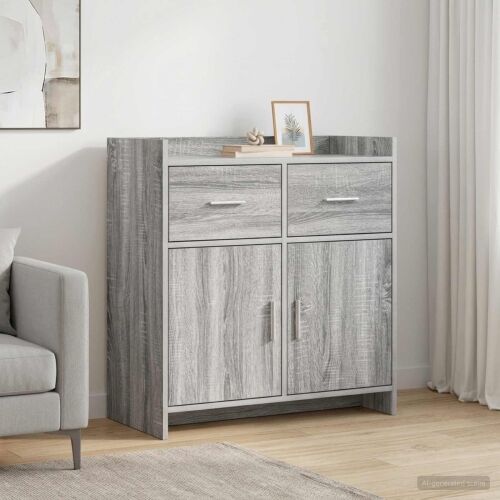 Kreveta Siva Sonoma 75 x 36 x 80 cm Konstruirano drvo - Siva Sonoma Cijena