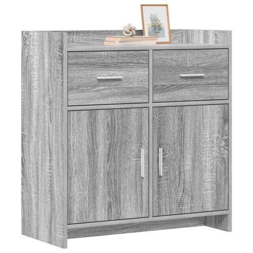 Kreveta Siva Sonoma 75 x 36 x 80 cm Konstruirano drvo - Siva Sonoma Cijena