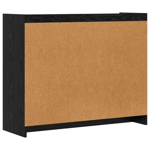Kreveta Crni hrast 98,5 x 33 x 80 cm Konstruirano drvo - Crni hrast Cijena