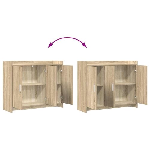 Kreveta Hrast sonoma 98,5 x 33 x 80 cm Konstruirano drvo - Hrast sonoma Cijena