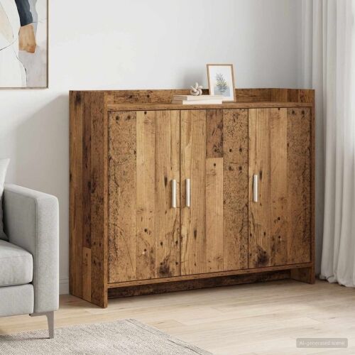 Kreveta Staro drvo 98,5 x 33 x 80 cm Konstruirano drvo - Staro drvo Cijena