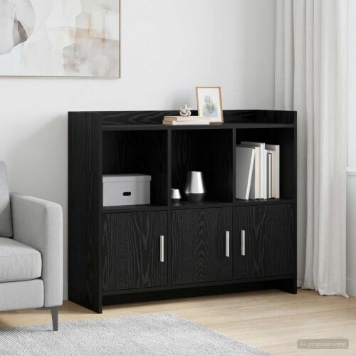 Kreveta Crni hrast 98,5 x 33 x 80 cm Konstruirano drvo - Crni hrast Cijena