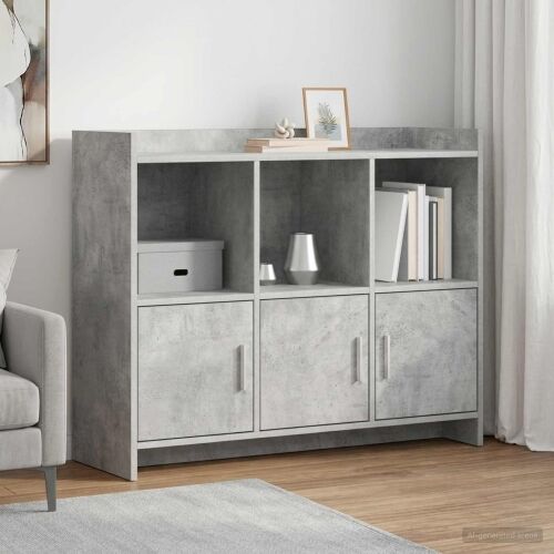Kreveta Betonska siva 98,5 x 33 x 80 cm Konstruirano drvo - Betonska siva Cijena