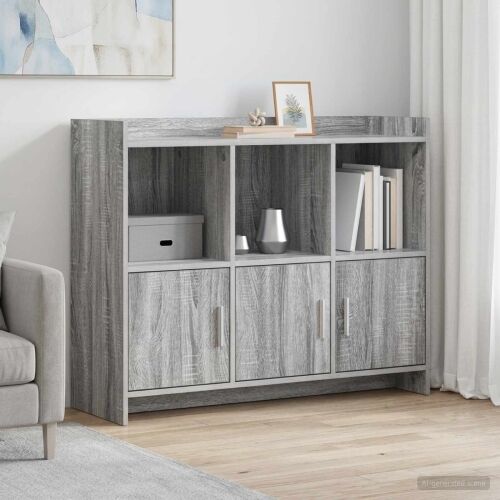 Kreveta Siva Sonoma 98,5 x 33 x 80 cm Konstruirano drvo - Siva Sonoma Cijena
