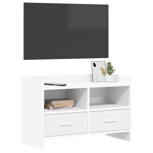 TV ormar 71,5 x 33 x 47 cm Bijela Konstruirano drvo - Bijela Cijena