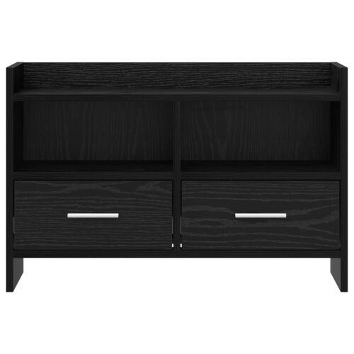 TV ormar 71,5 x 33 x 47 cm Crni hrast Konstruirano drvo - Crni hrast Cijena